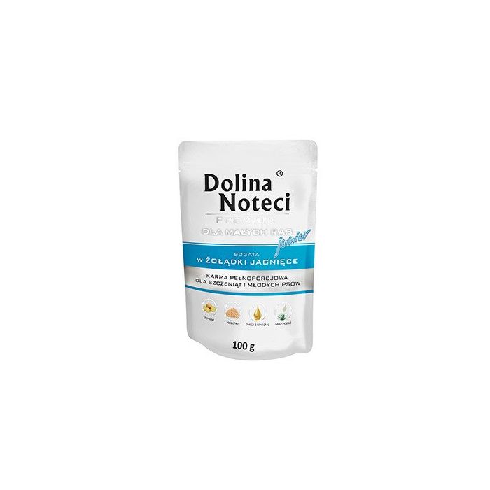 Dolina Noteci Premium Dog Junior Male Rase sa Jagnjećim Iznutricama 100g