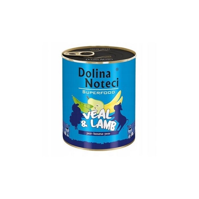 Dolina Noteci Superfood Dog Adult Teletina i Jagnjetina 800g