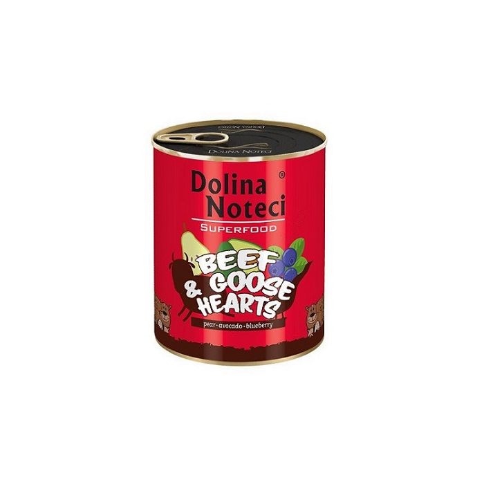 Dolina Noteci Superfood Dog Adult Goveđa i Guščija Srca 800g