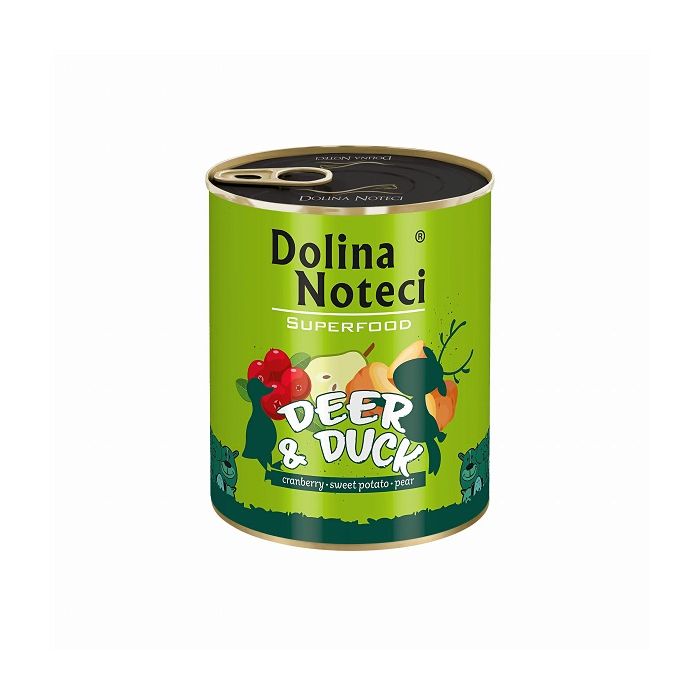 Dolina Noteci Superfood Dog Adult Srnetina i Pačetina 800g
