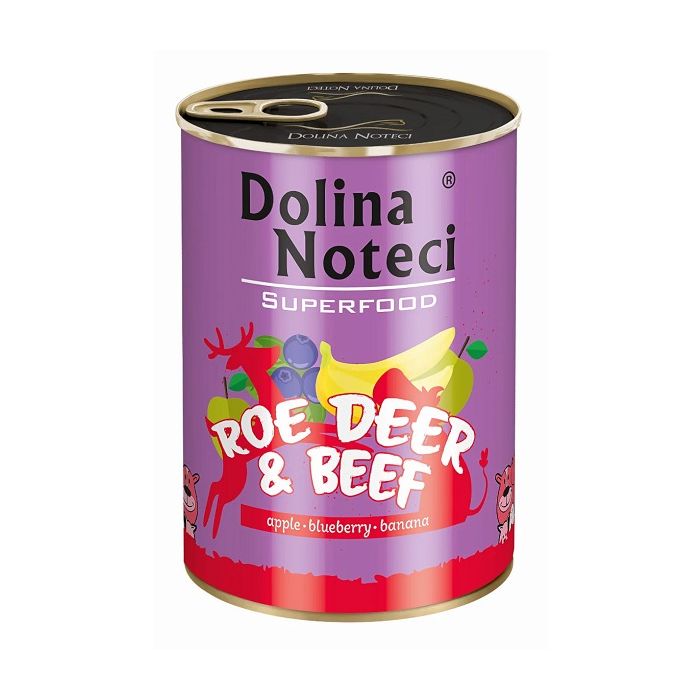 Dolina Noteci Superfood Dog Adult Srnetina i Govedina 400g