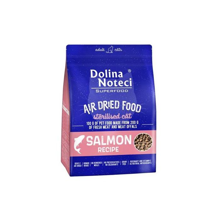 Dolina Noteci Superfood Sterilised Cat Sušeni Losos 1kg