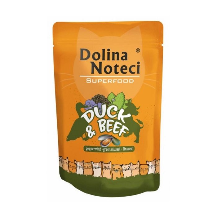 Dolina Noteci Superfood Cat Adult Pačetina i Govedina 85g