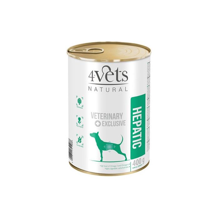 4Vets Natural Dog Veterinarska Dijeta Hepatic 400g