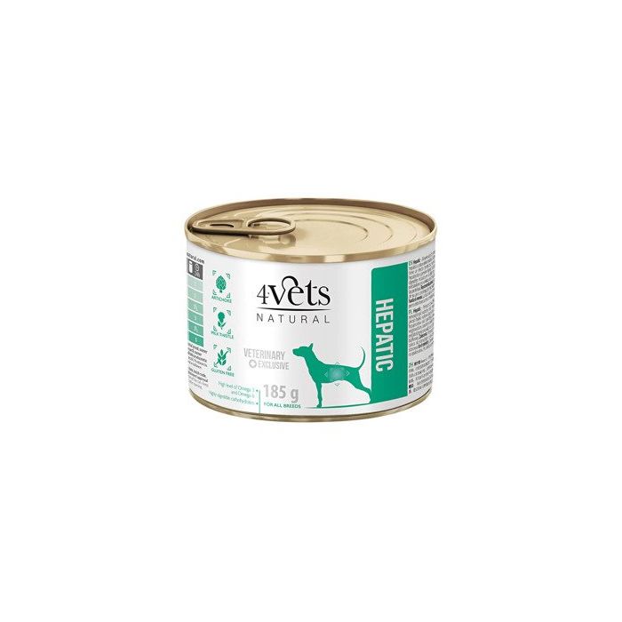 4Vets Natural Dog Veterinarska Dijeta Hepatic 185g