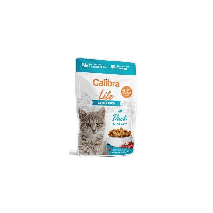 Calibra Cat Life Kesica Sterilised Pačetina 85g