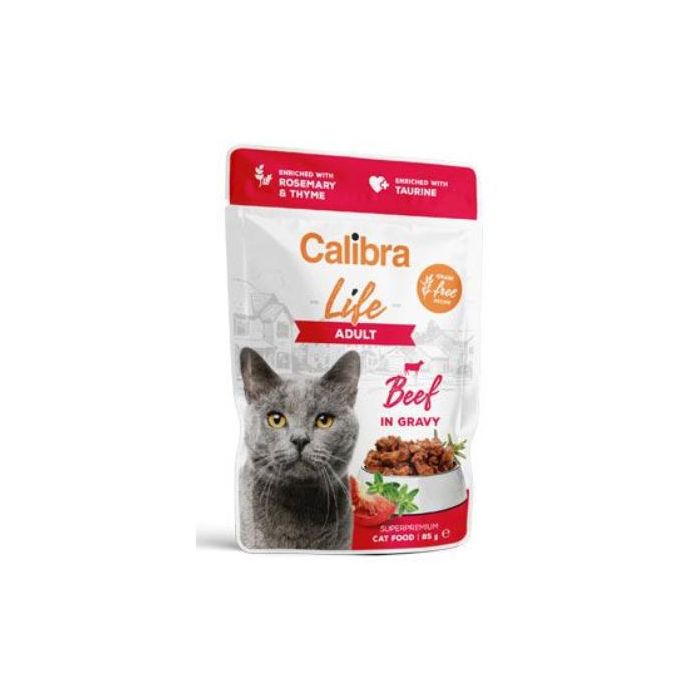 Calibra Cat Life Kesica Adult Govedina 85g