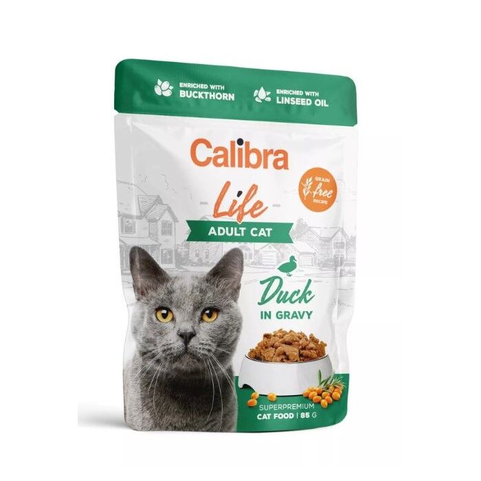 Calibra Cat Life Kesica Adult Pačetina 85g
