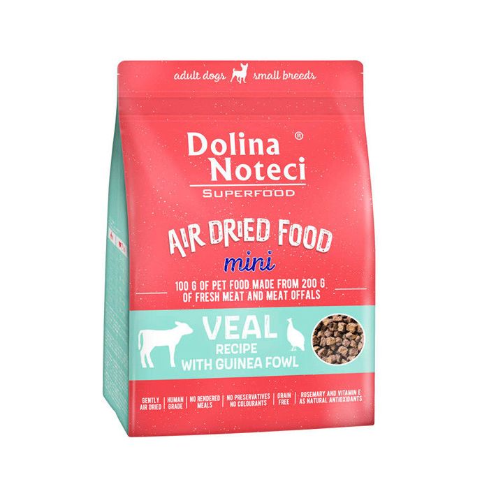Dolina Noteci Dog Superfood Mini Teletina sa Sušenom Morkom 1kg