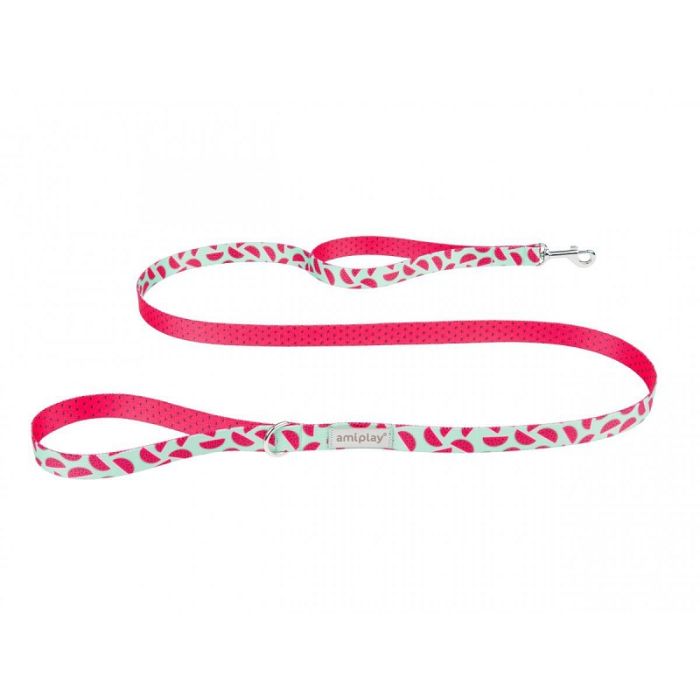 Amiplay Be Happy Povodac XL Lubenica 150x2,5cm