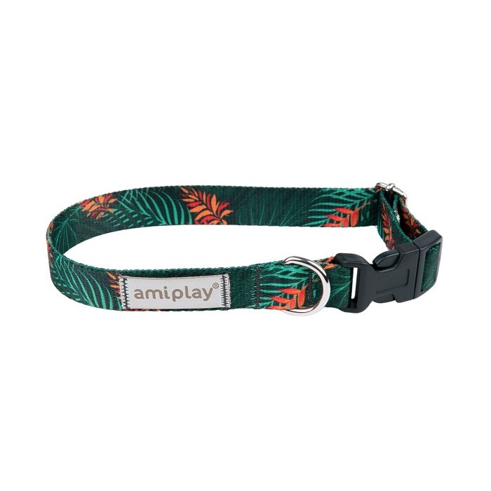 Amiplay Be Happy Podesiva Ogrlica M Džungla 25-40cm x 2cm