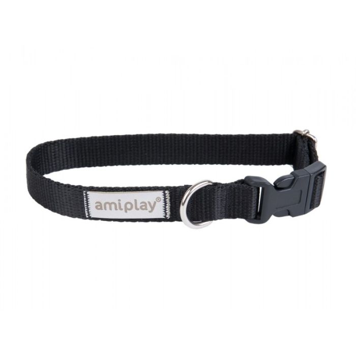 Amiplay Samba Ogrlica XS Crna 18-30cm x 1cm