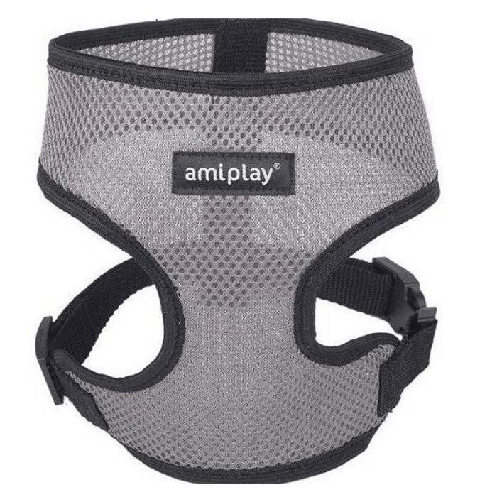 Amiplay Air Am Scout M max Sivi 34cm x 40-55cm