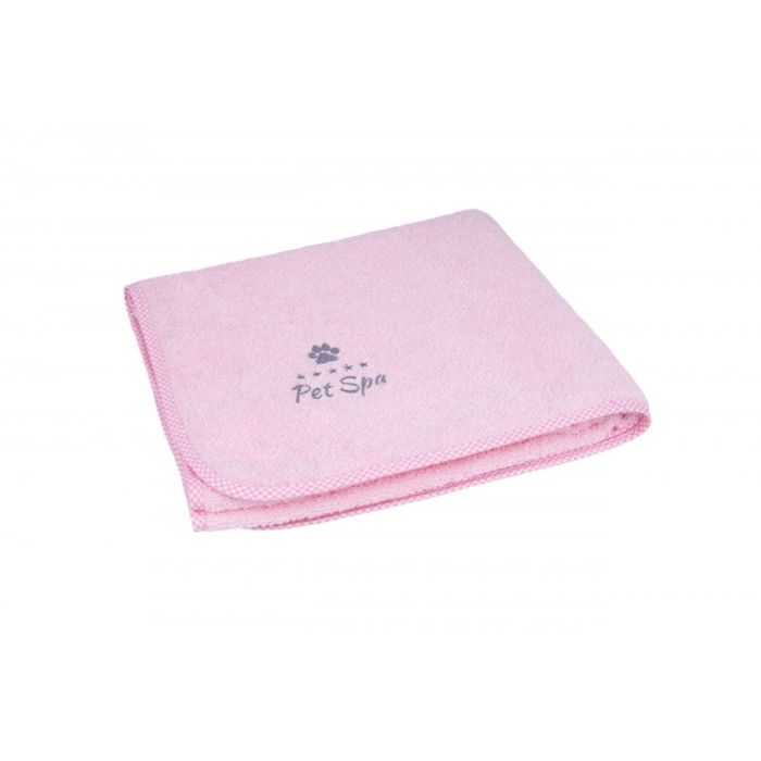 Amiplay Spa Peškir za Pse L Pink 124x70cm