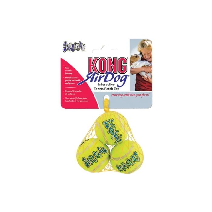 Kong Teniska Loptica Air Dog S 5cm / 3 kom.