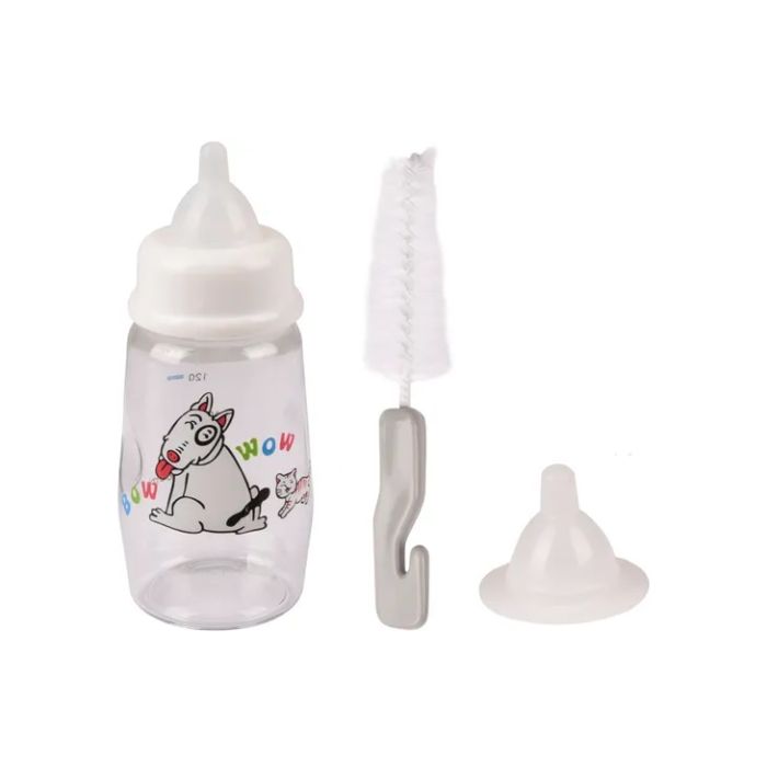 Flamingo Flašica sa Setom za Hranjenje Štenaca i Mačića Akela 140ml