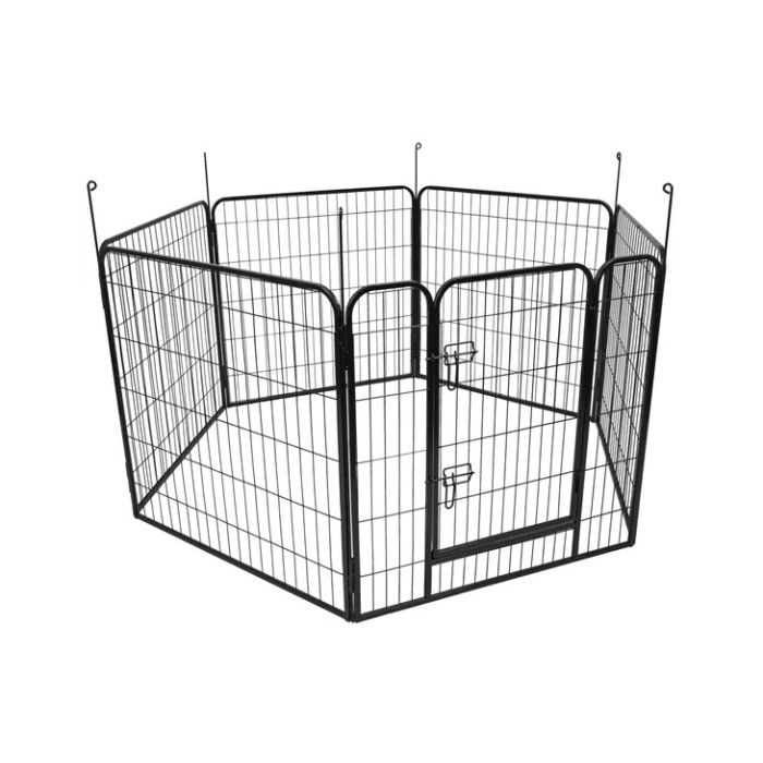 Flamingo Ograda Zecta Crna 162x140x80cm