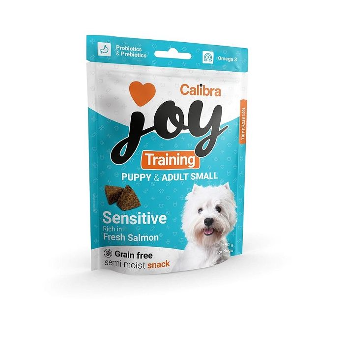 Calibra Joy Dog Poluvlažne Poslastice Training Puppy & Adult Small Losos 150g