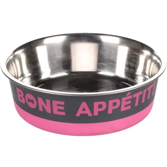 Flamingo Činija Bone Appetit Pink Srebrna 21,5cm / 1700ml