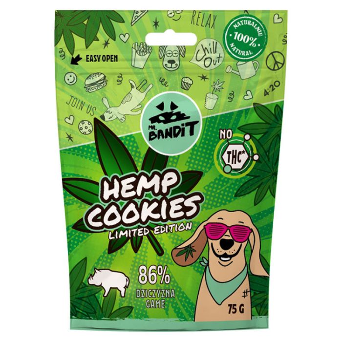 MR.Bandit Hemp Cookies Divljač 75g