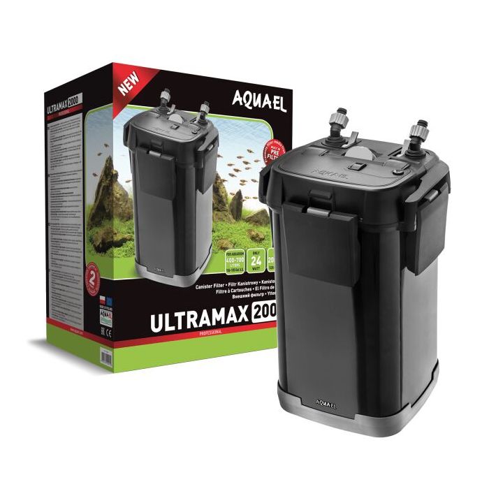 Aquael Ultramax External Filter 2000L/h, 24w, 400-700L