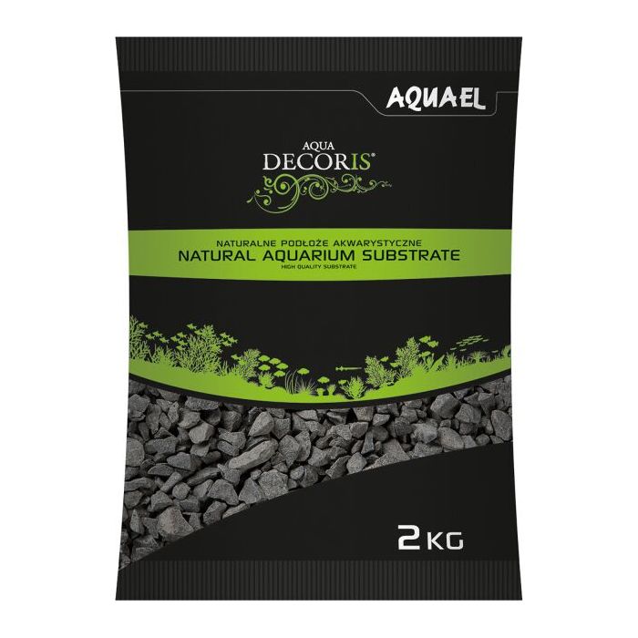 Aquael Aqua Decoris Šljunak za Akvarijum Basalt 2-4mm / 2kg