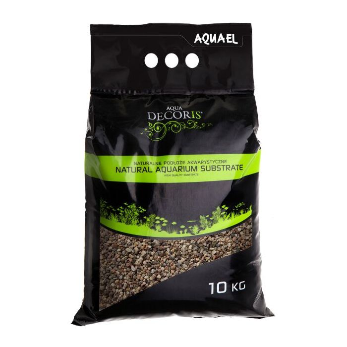 Aquael Aqua Decoris Raznobojni Šljunak za Akvarijum Natural 3-5mm / 10kg