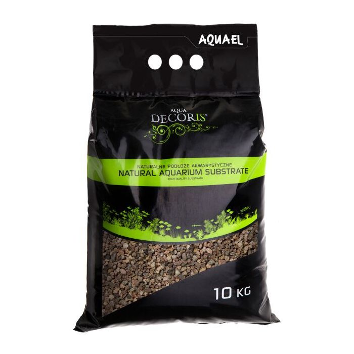 Aquael Aqua Decoris Raznobojni Šljunak za Akvarijum Natural 5-10mm / 10kg
