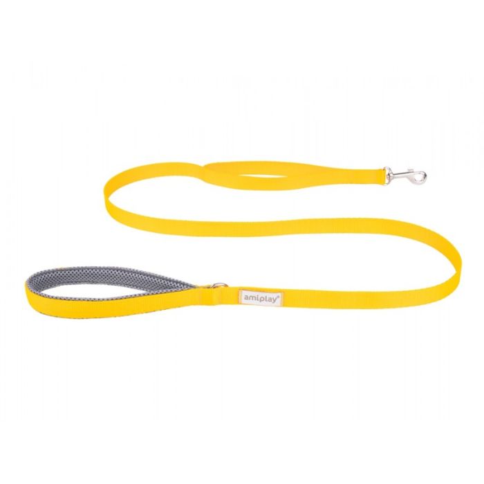 Amiplay Samba Povodac S Žuti 150cm x 1,5cm