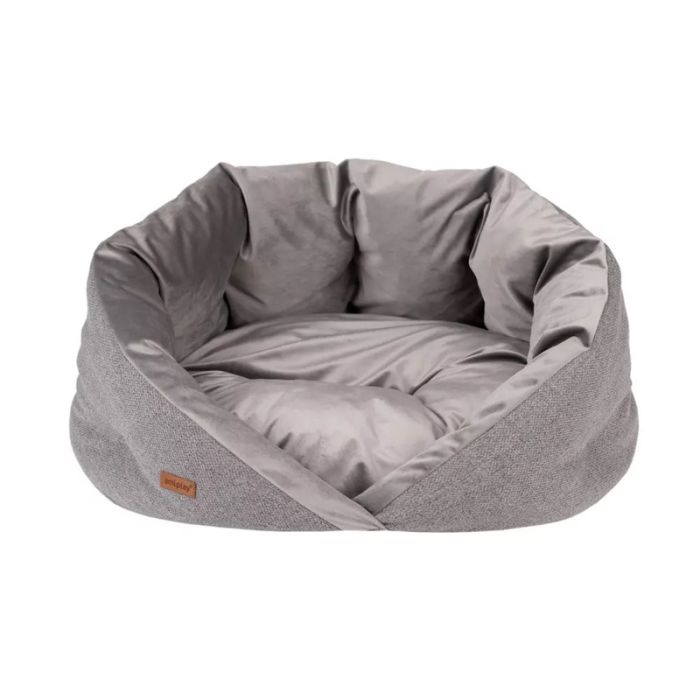 Amiplay Somotski Krevet Siena M Sivi 60x60x38cm