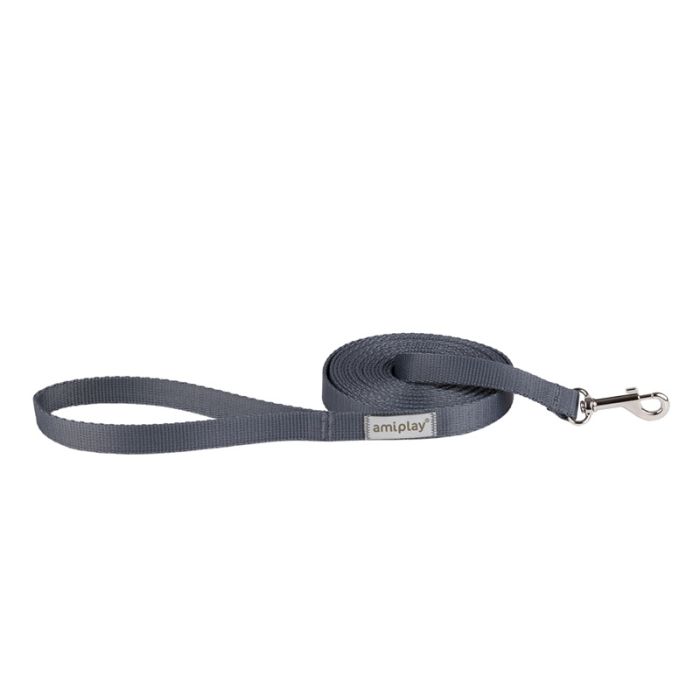 Amiplay Samba Trening Povodac S Sivi 500x1,5cm