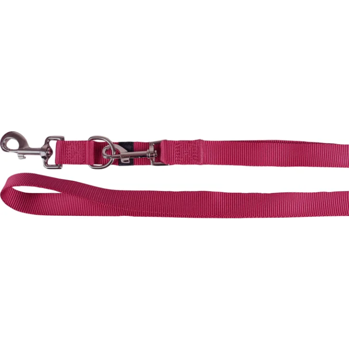 Flamingo Trening Povodac Ziggi Višnja Crveni 200cm x 20mm