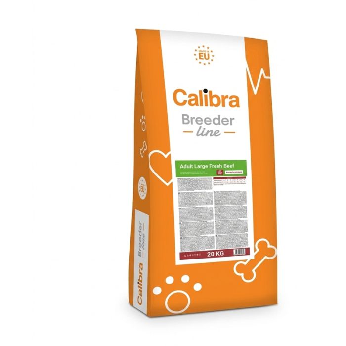 Calibra Dog Breeder Line Fresh Beef Superpremium Adult Large 20kg