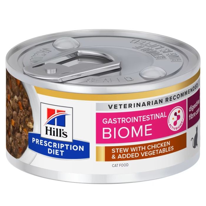 Hill's Feline Gastrointestinal Biome Stew Piletina i Povrće 82g