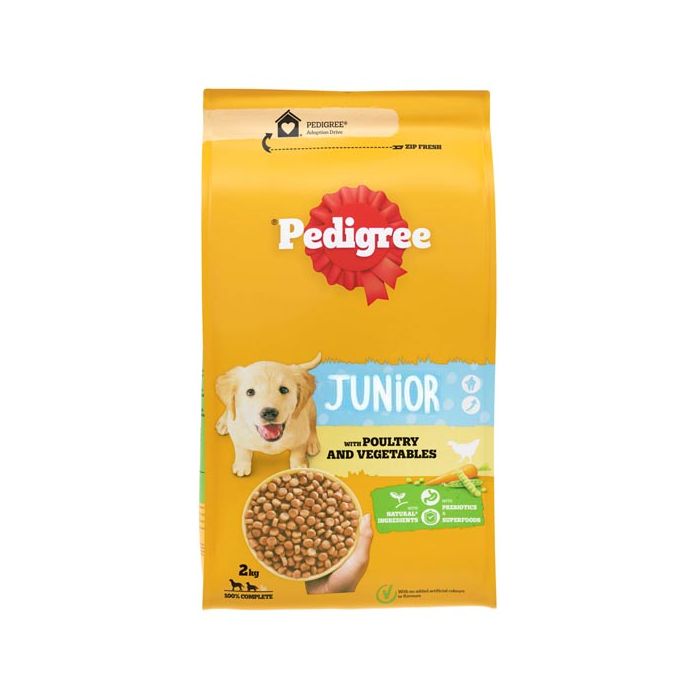 Pedigree Briketi Junior Živina i Povrće 2kg