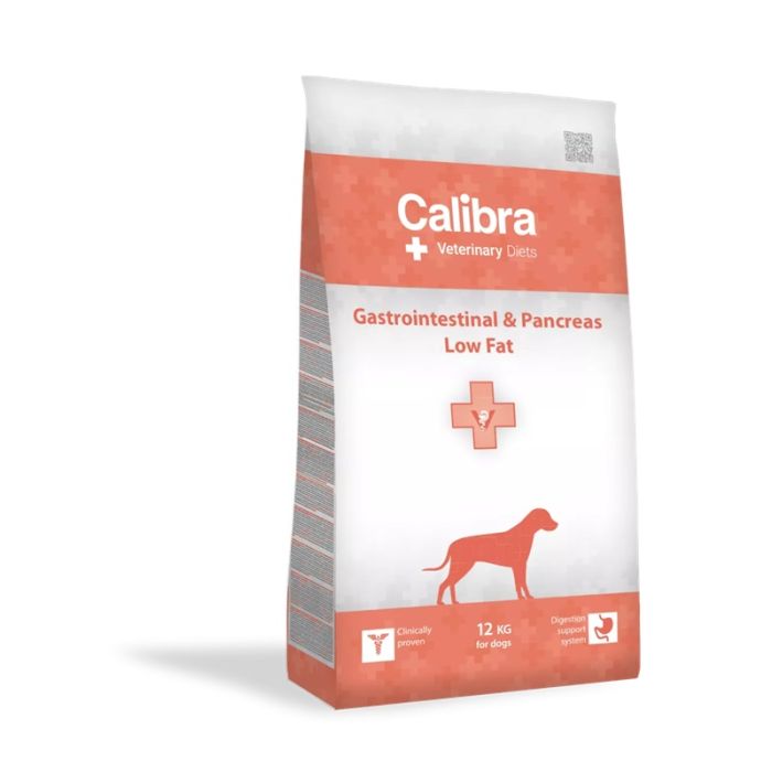 Calibra Veterinary Diets Dog Gastrointestinal & Pancreas Low Fat 12kg