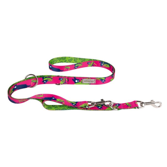 Amiplay Amik Podesivi Povodac PizzaDog M 100-200cm x 2cm