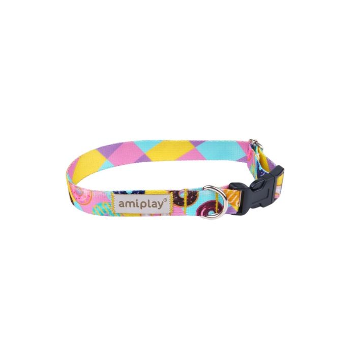 Amiplay Be Happy Podesiva Ogrlica S Krofna 20-35cm x 1,5cm