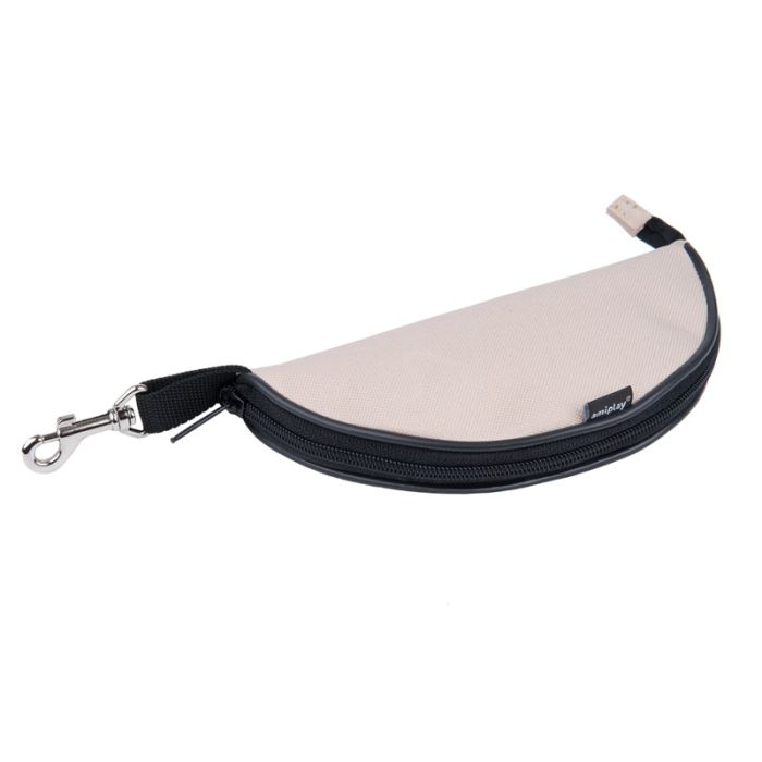 Amiplay Travel Tekstil Činija za Putovanje S/M Bež 19x9cm