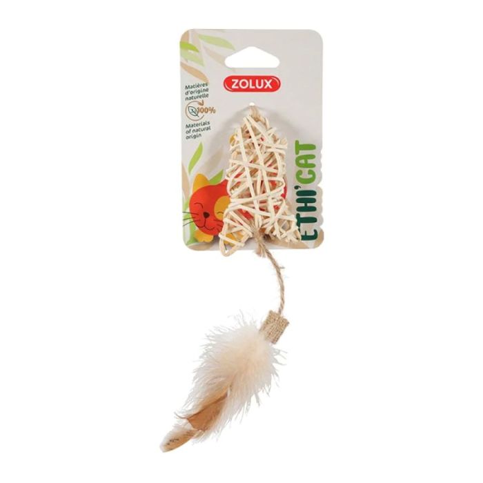 580765 Zolux Etihcat Rattan Igračka Riba 23,5cm