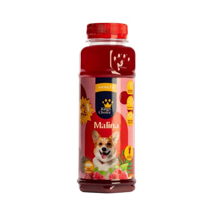 Kings Choice Sok Za Pse Malina 0,33L