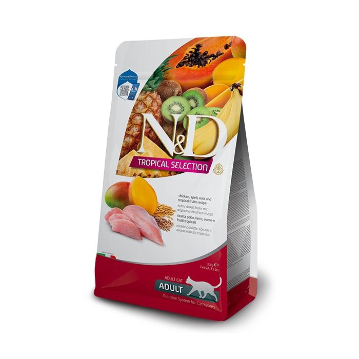 N&D Tropical Adult Cat Chicken 1,5kg