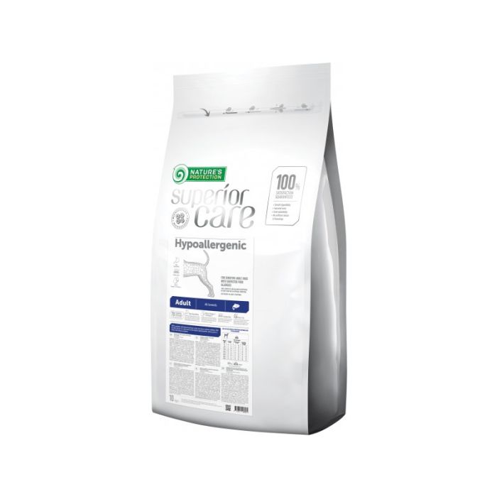 Nature's Protection Superio Care  Hypoallergenic Grain Free Adult Losos 10kg