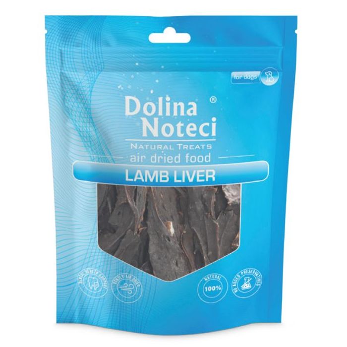 Dolina Noteci Natural Sušena Poslastica Jagnjeća Jetra 150g