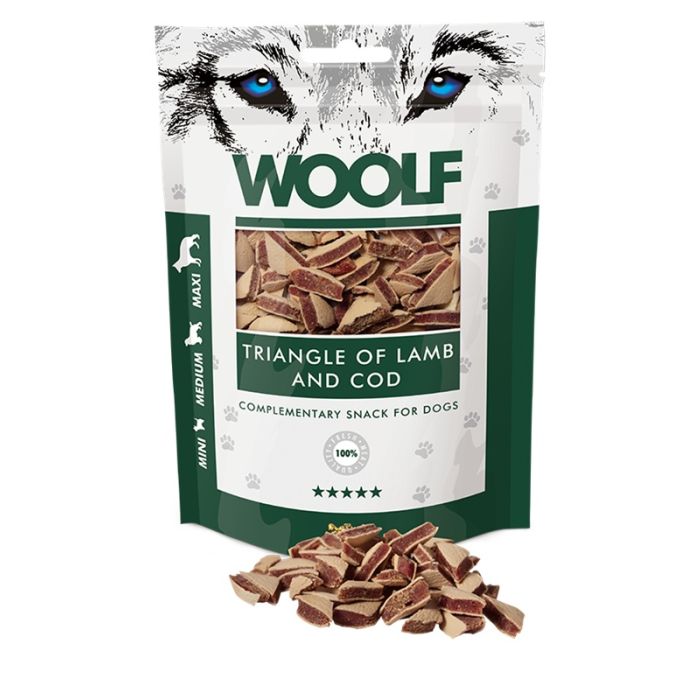 Woolf Jagnjetina Sa Bakalarom Trouglići 100g