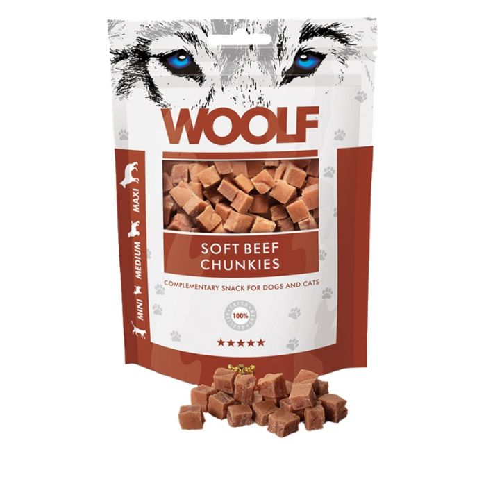 Woolf Govedina Komadići 100g