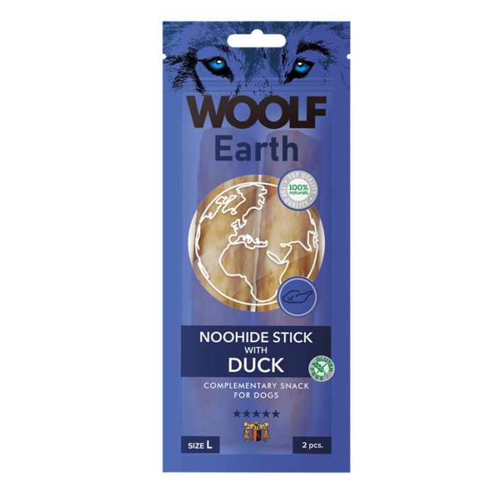 Woolf Earth Noohide L Štapići Sa Pačetinom 85g