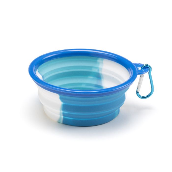 Leopet Silikonska Činija za Putovanja Više Boja 1500ml