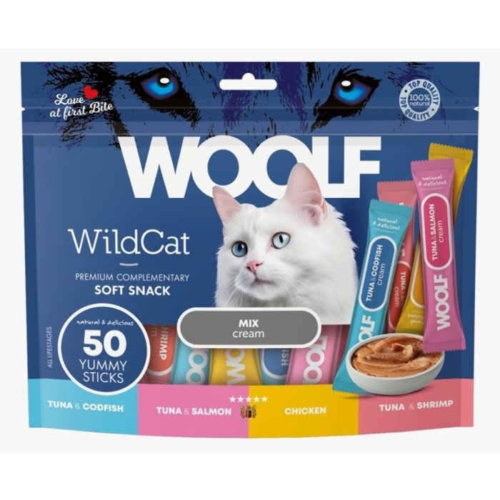 Woolf WildCat Cream Mix Ukusa 1 kom.