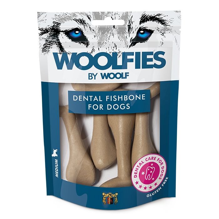 Woolfies by Woolf Dental Riblja Kost M 200g